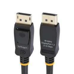 Cable displayport 4k startech 2m - macho - macho - negro