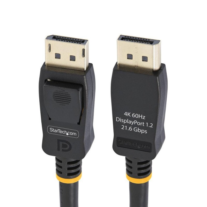 Cable displayport 4k startech 2m - macho - macho - negro