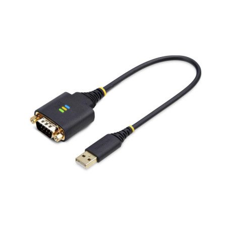 Cable usb tipo a a rs232 db9 startech 0.30m - macho - macho - negro