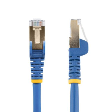 Cable de red startech latiguillo rj45 stp cat6a 3m azul