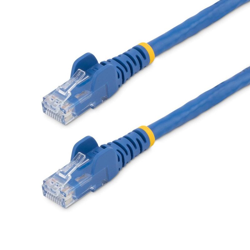 Cable de red startech latiguillo rj45 utp cat6 5m azul