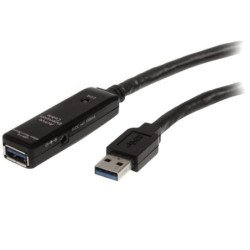 Cable usb tipo a startech 10m - macho - hembra - negro