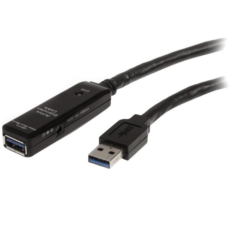 Cable usb tipo a startech 10m - macho - hembra - negro