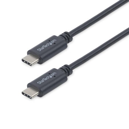 Cable usb tipo c startech 1m - macho - macho - negro
