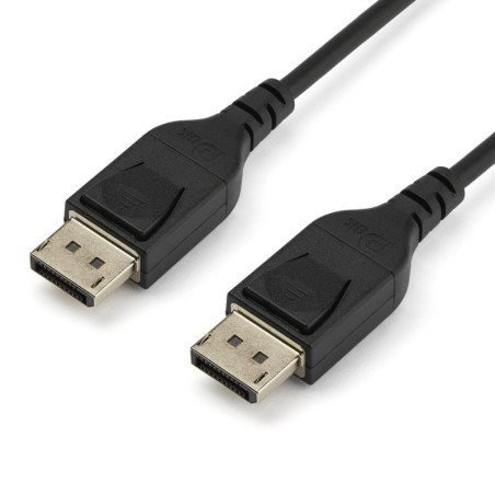 Cable displayport startech 1m - macho - macho - negro
