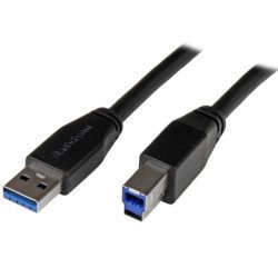 Cable usb tipo a a usb tipo b startech 1m - macho - macho - negro