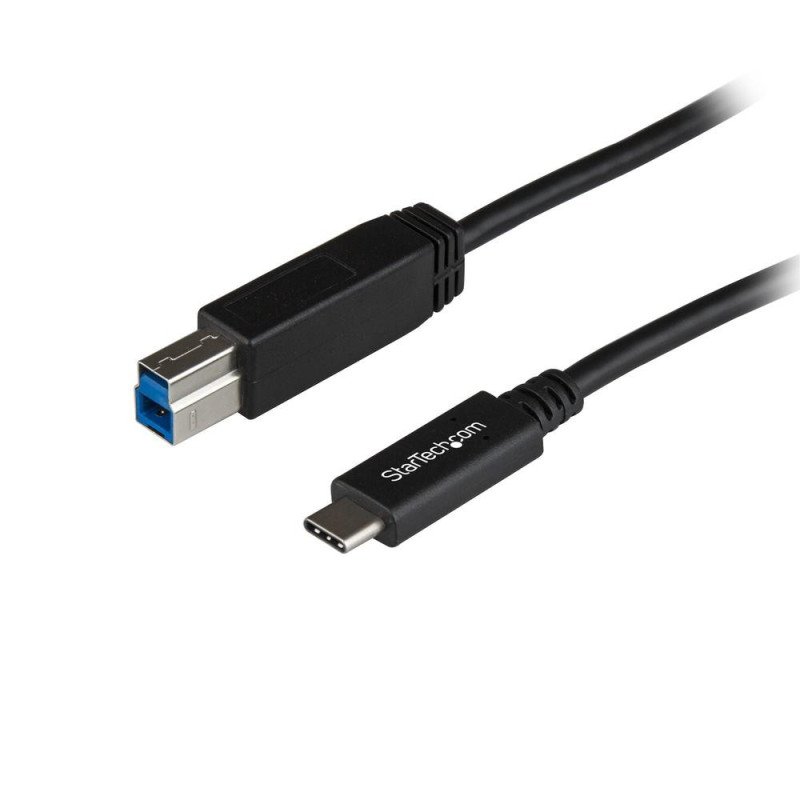 Cable usb tipo c a usb tipo b startech 1m - macho - macho - negro