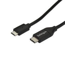 Cable usb tipo c a micro usb tipo b startech 1m - macho - macho - negro