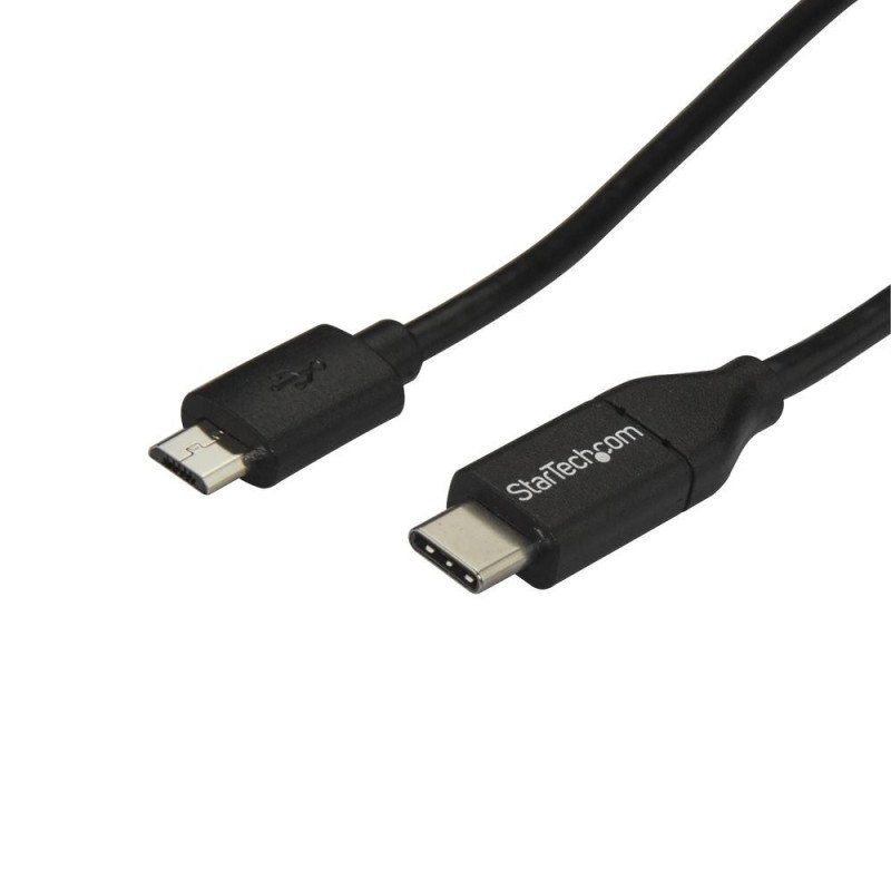 Cable usb tipo c a micro usb tipo b startech 1m - macho - macho - negro