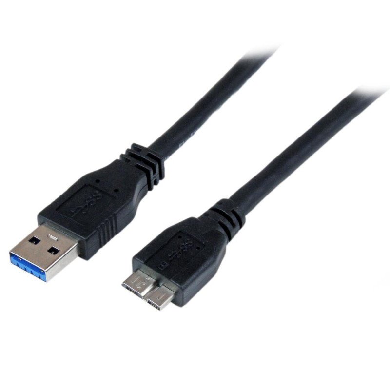 Cable usb tipo a a micro usb tipo b startech 1m - macho - macho - negro