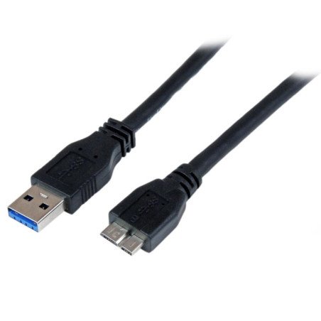 Cable usb tipo a a micro usb tipo b startech 1m - macho - macho - negro