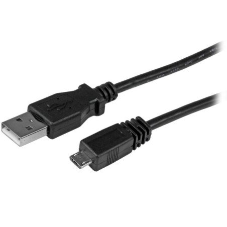 Cable usb tipo a a micro usb tipo b startech 1m - macho - macho - negro