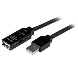 Cable usb tipo a startech 20m - macho - hembra - negro