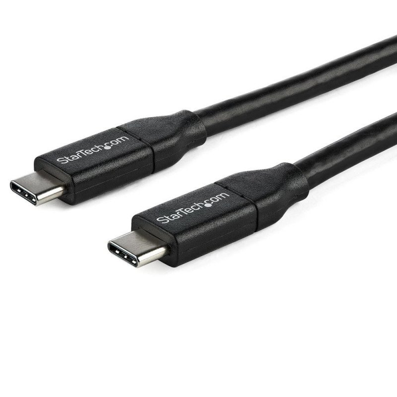 Cable usb tipo c startech 1m - macho - macho - negro