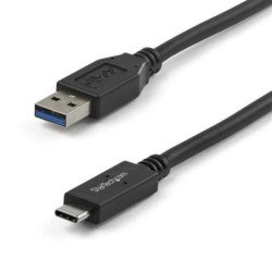 Cable usb tipo c a usb tipo a startech 1m - macho - macho - negro
