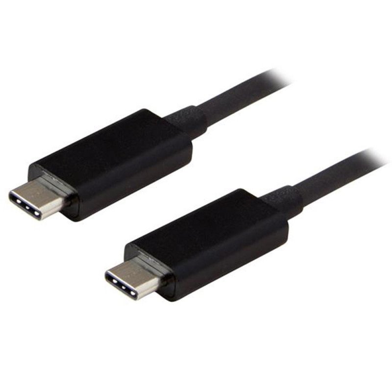Cable usb tipo c startech 1m - macho - macho - negro