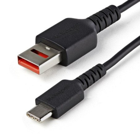 Cable usb tipo c a usb tipo a startech 1m - macho - macho - negro