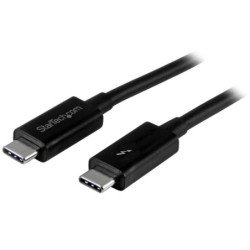 Cable usb tipo c startech 1m - macho - macho - negro