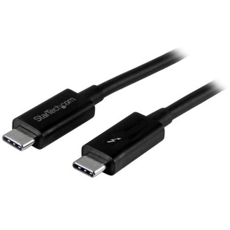 Cable usb tipo c startech 1m - macho - macho - negro