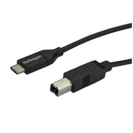 Cable usb tipo c a usb tipo b startech 2m - macho - macho - negro
