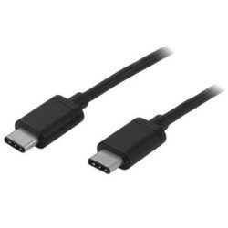 Cable usb tipo c startech 2m - macho - macho - negro