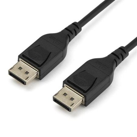 Cable displayport startech 2m - macho - macho - negro