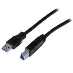 Cable usb tipo b a usb tipo a startech 2m - macho - macho - negro