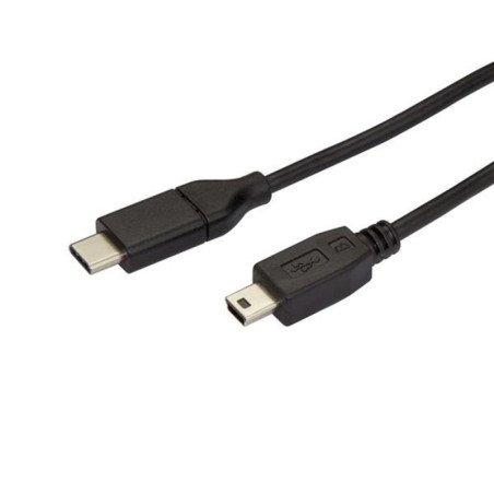 Cable usb tipo c a mini usb tipo b startech 2m - macho - macho - negro