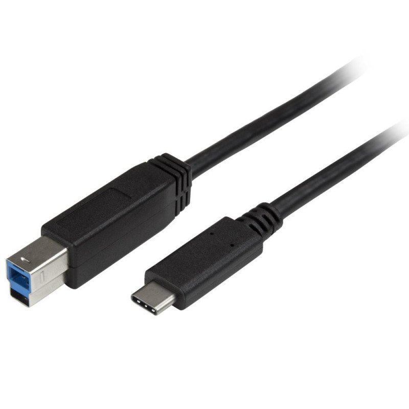 Cable usb tipo c a usb tipo b startech 2m - macho - macho - negro