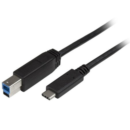 Cable usb tipo c a usb tipo b startech 2m - macho - macho - negro