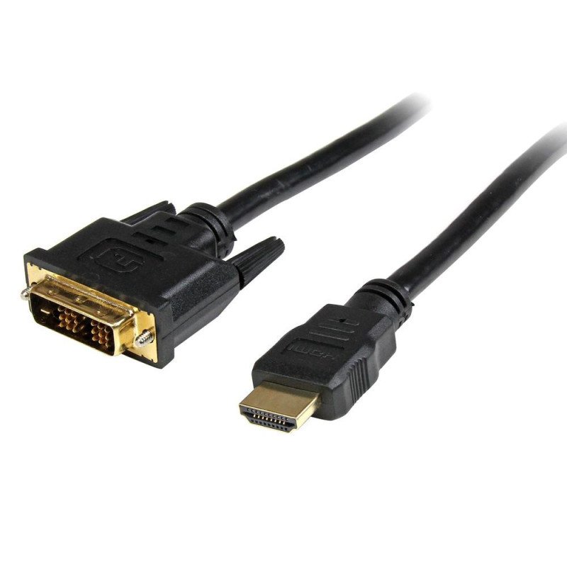 Cable hdmi a dvi - d startech 2m - macho - macho - negro