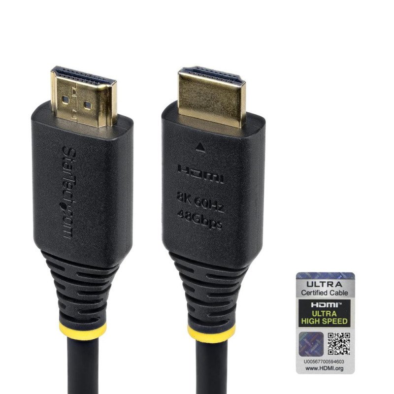 Cable hdmi 8k startech 3m - macho - macho - negro