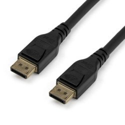 Cable displayport 8k startech 3m - macho - macho - negro