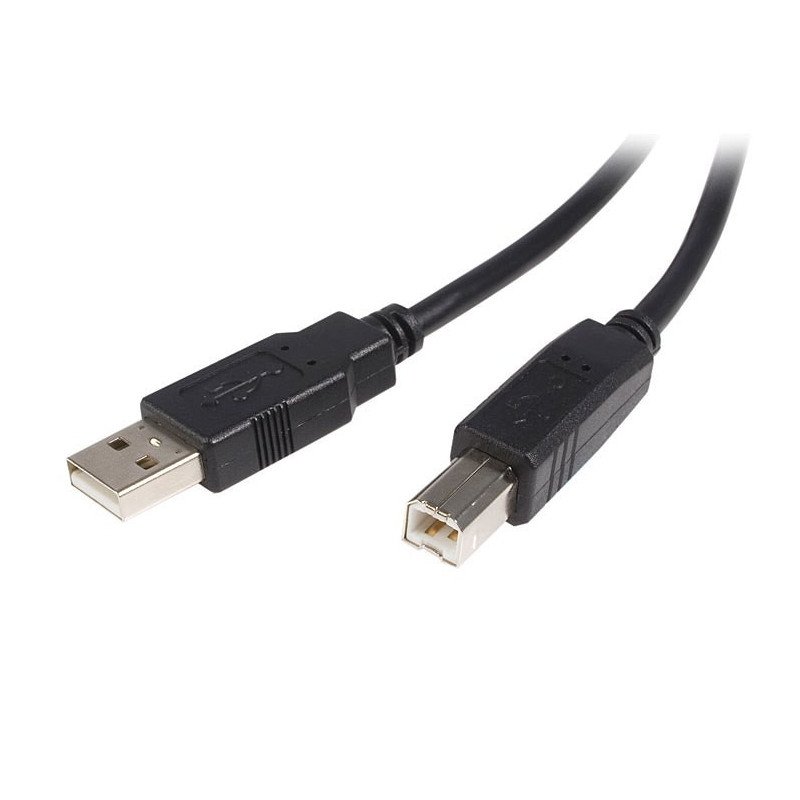 Cable usb tipo b a usb tipo a startech 3m - macho - macho - negro