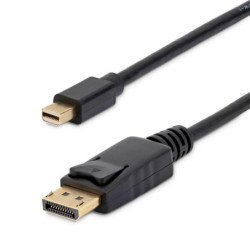 Cable mini dp a displayport startech 3m - macho - macho - negro