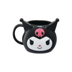 Taza de ceramica kuromi sanrio 390 ml