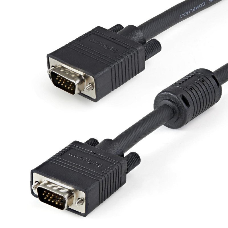 Cable vga startech 3m - macho - macho - negro