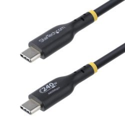 Cable usb tipo c startech 3m - macho - macho - negro