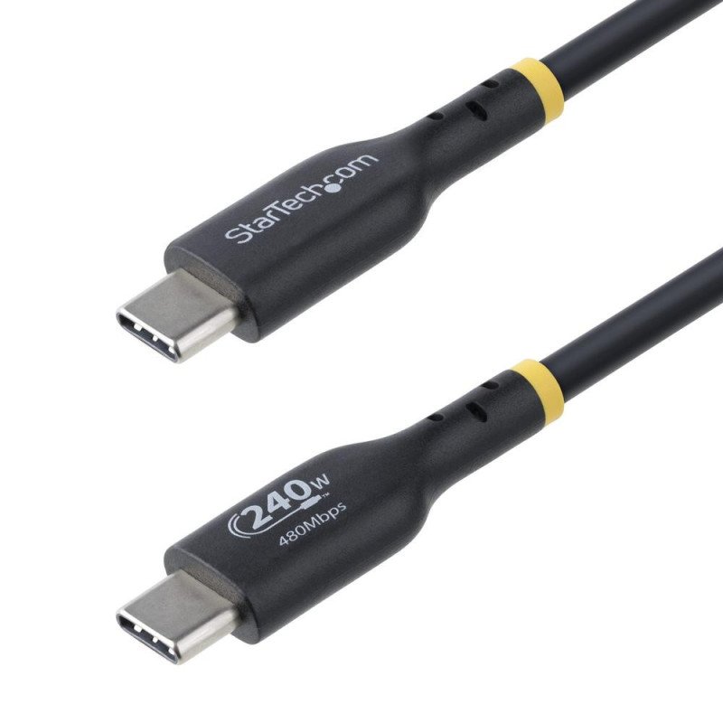 Cable usb tipo c startech 3m - macho - macho - negro