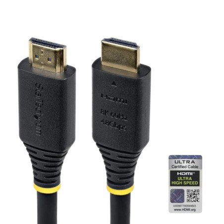 Cable hdmi 8k startech 5m - macho - macho - negro