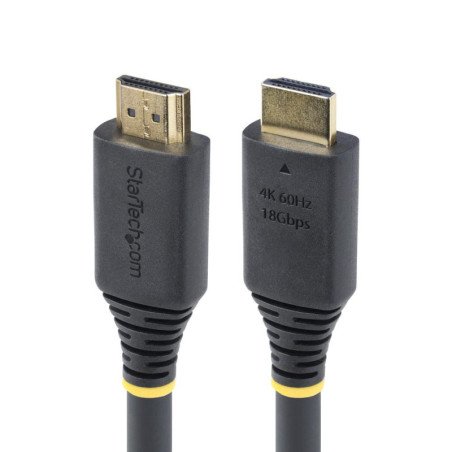 Cable hdmi 4k startech 15m - macho - macho - negro