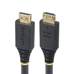 Cable hdmi 4k con agarre startech 7m - macho - macho - negro