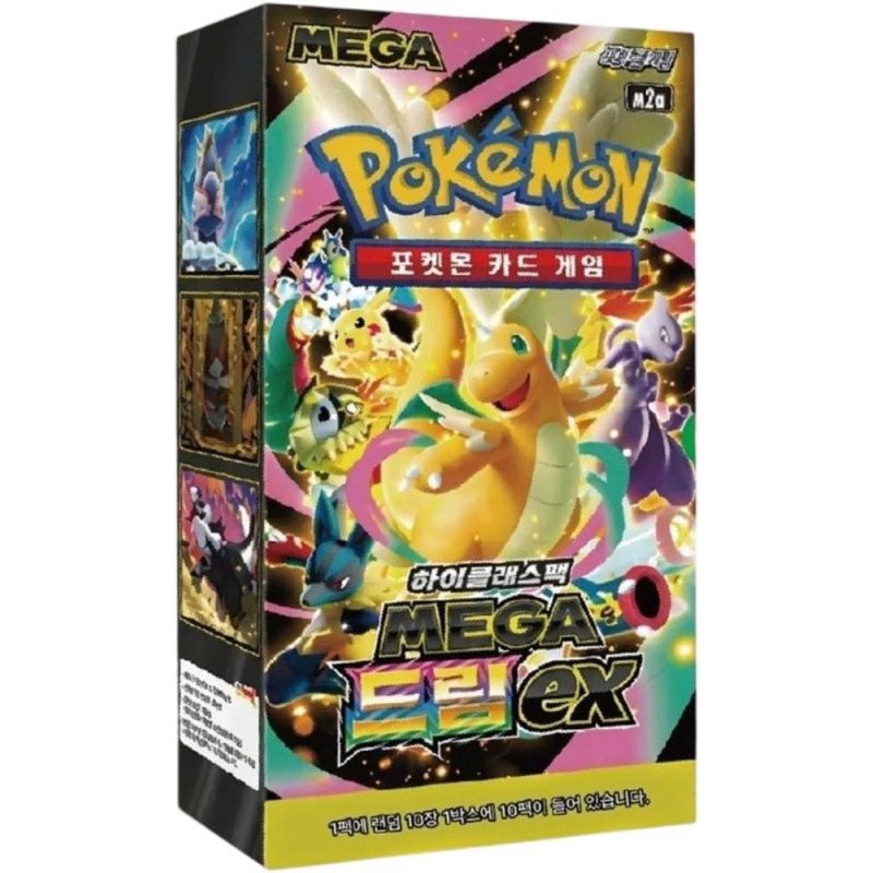 Pokemon tcg mega dream ex sobres de refuerzo coreano