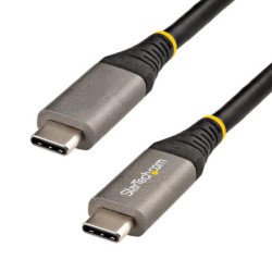 Cable usb tipo c startech 0.5m - macho - macho - negro