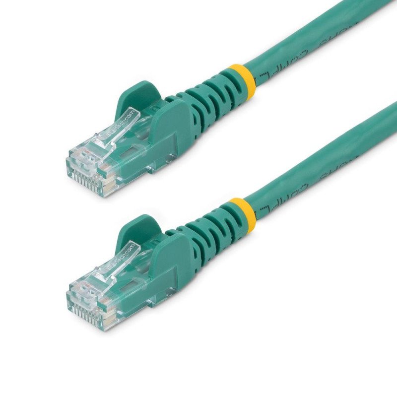 Cable de red startech latiguillo rj45 utp cat6 5m verde