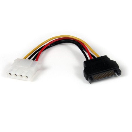 Adaptador molex lp4 a sata startech 0.15m - hembra - macho