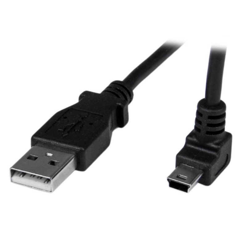 Cable usb tipo a a mini usb tipo b startech 1m - macho - macho - negro