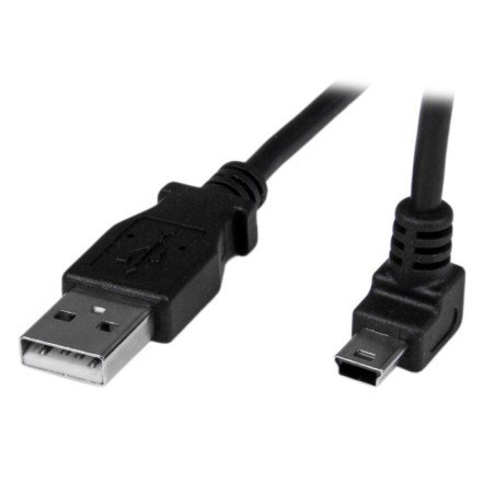 Cable usb tipo a a mini usb tipo b startech 1m - macho - macho - negro