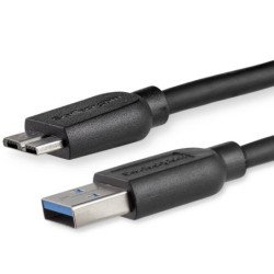 Cable usb tipo a a micro usb tipo b startech 2m - macho - macho - negro