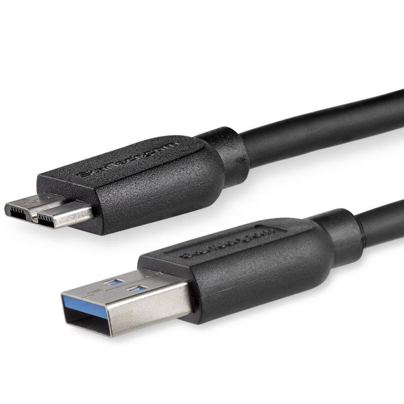 Cable usb tipo a a micro usb tipo b startech 2m - macho - macho - negro